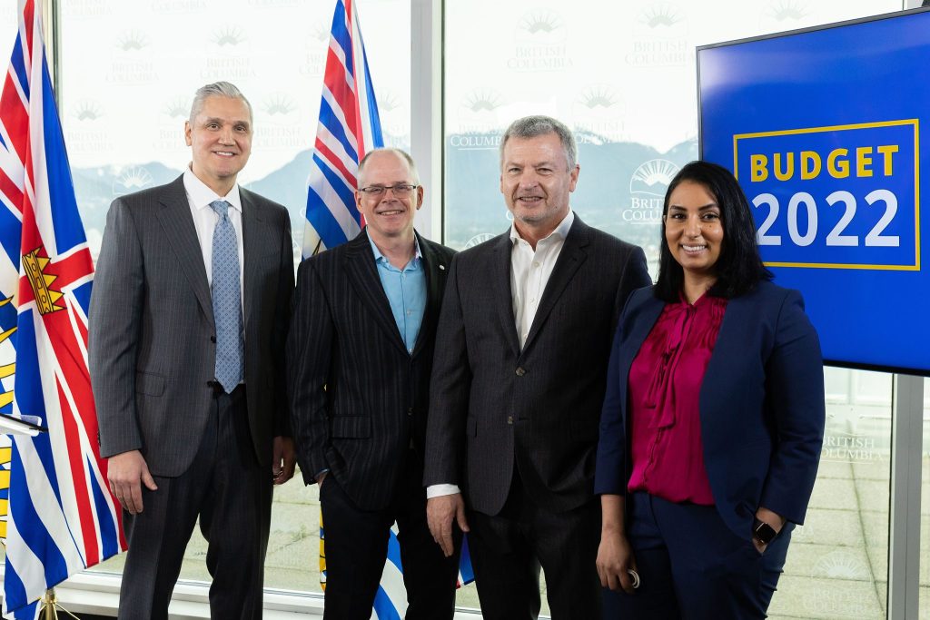 Group photo at the Vancouver Foundation Funding Announcement