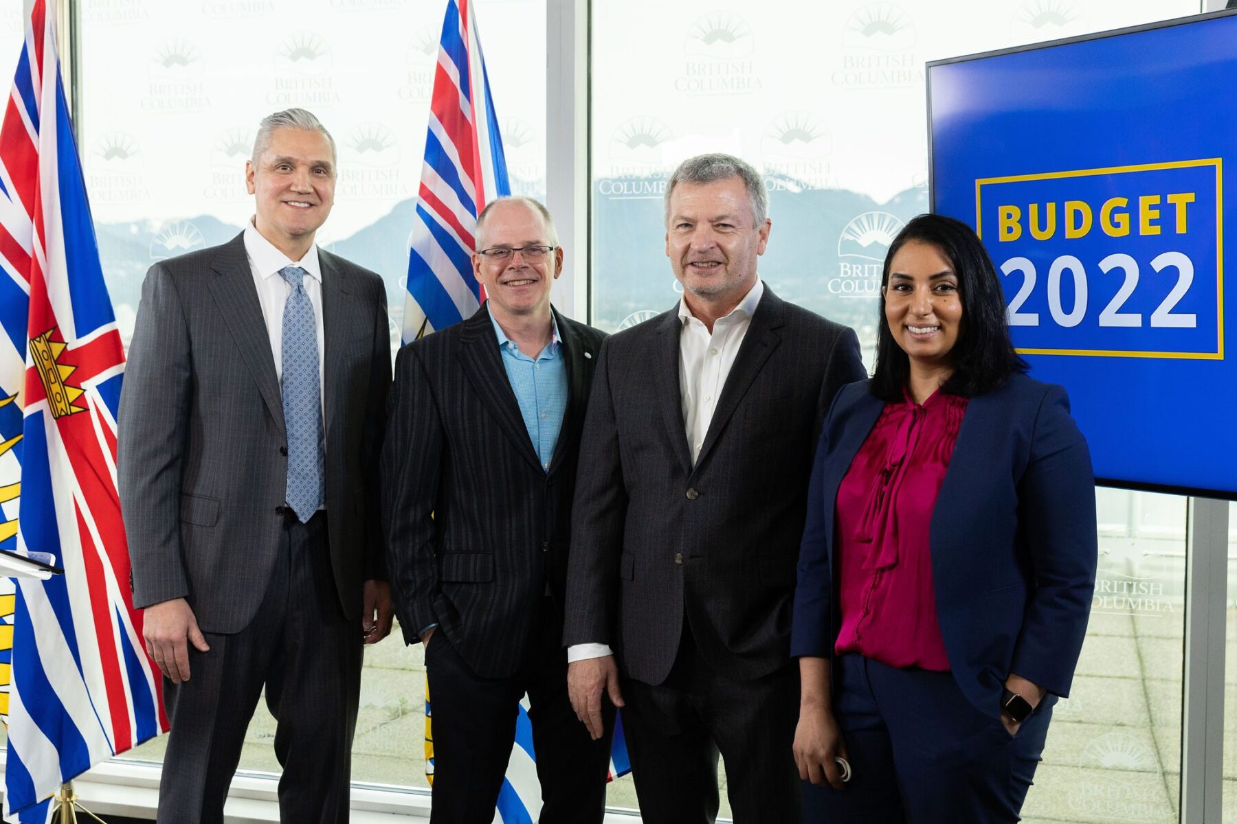 Group photo at the Vancouver Foundation Funding Announcement